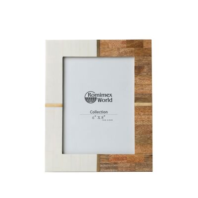 PORTAFOTO LEGNO/RESINA/METALLO 15X20X0CM HM31105115