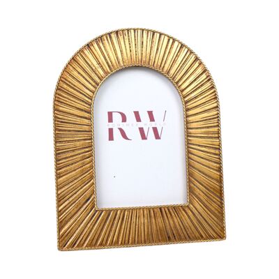 GOLDEN BRIDGE RESIN PHOTO FRAME HM10310