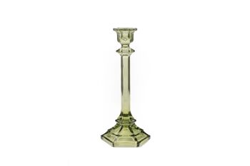 BOUGEOIR EN VERRE VERT HM843850