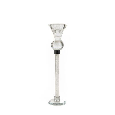 GLASS CANDLE HOLDER HM843618