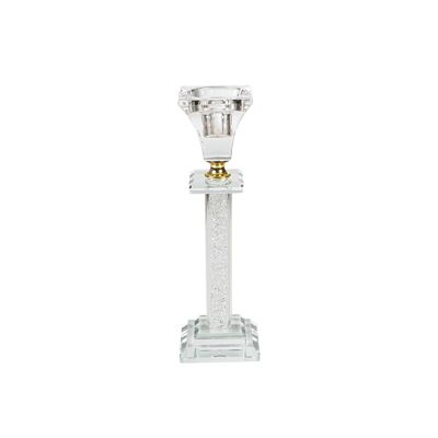 GLASS CANDLE HOLDER HM843622