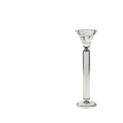 GLASS CANDLE HOLDER HM843628