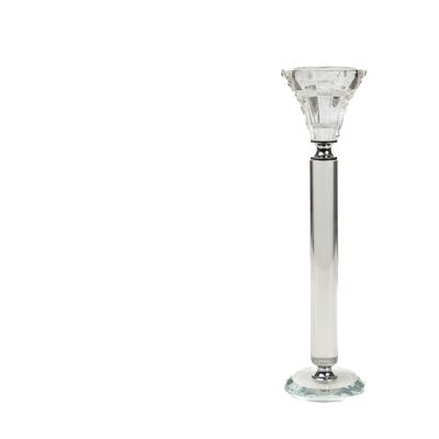 GLASS CANDLE HOLDER HM843627