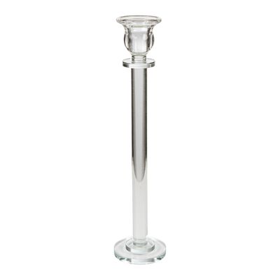 GLASS CANDLE HOLDER HM843629