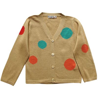 Cardigan Enfant Grenadine coloris Sable