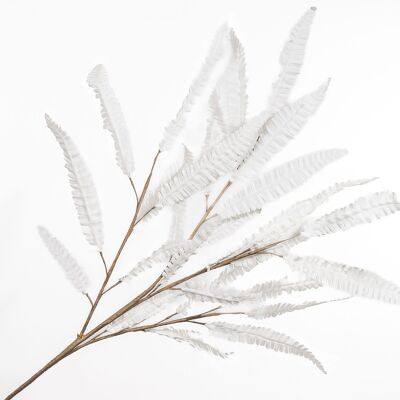 BRANCH LEAVES WHITE FOAM 30X30X107CM HM922