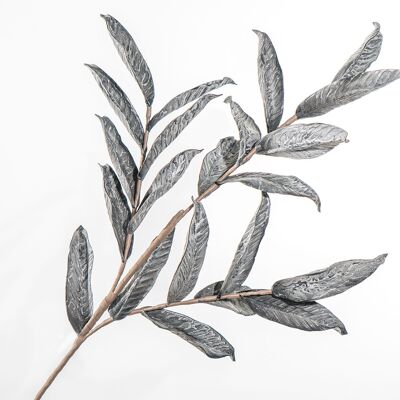 GRAY FOAM LEAVES BRANCH 25X25X112CM HM914