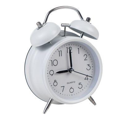 METAL ALARM CLOCK 12X5X17CM HM843805