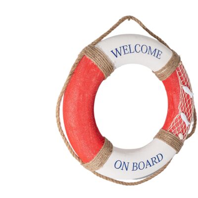 WHITE/RED WOODEN LIFEGUARD HM843570