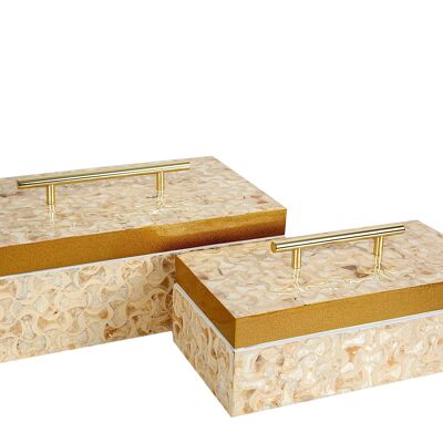 SET 2 DM/GOLDEN NACAR BOXES HM11026000