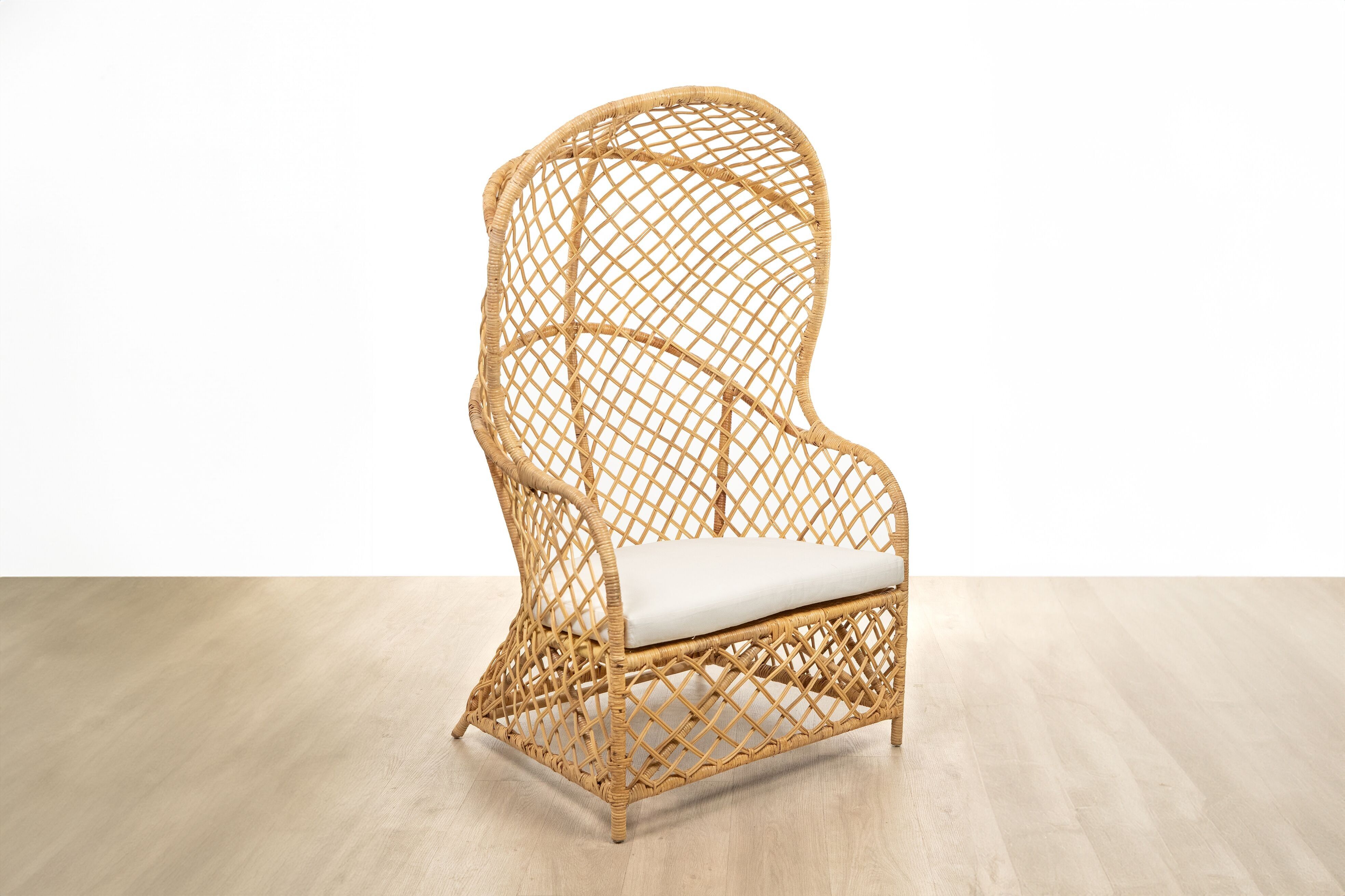 RATTAN-SESSEL MIT KISSEN HM47617