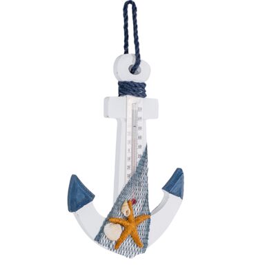 WOODEN ANCHOR THERMOMETER HM843539