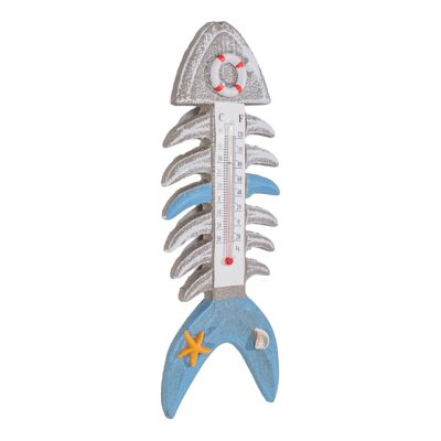 WOODEN FISH THERMOMETER HM843542