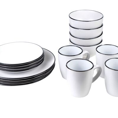 DINNERWARE 16 PCS CERAMIC 27X27X15CM HM843856