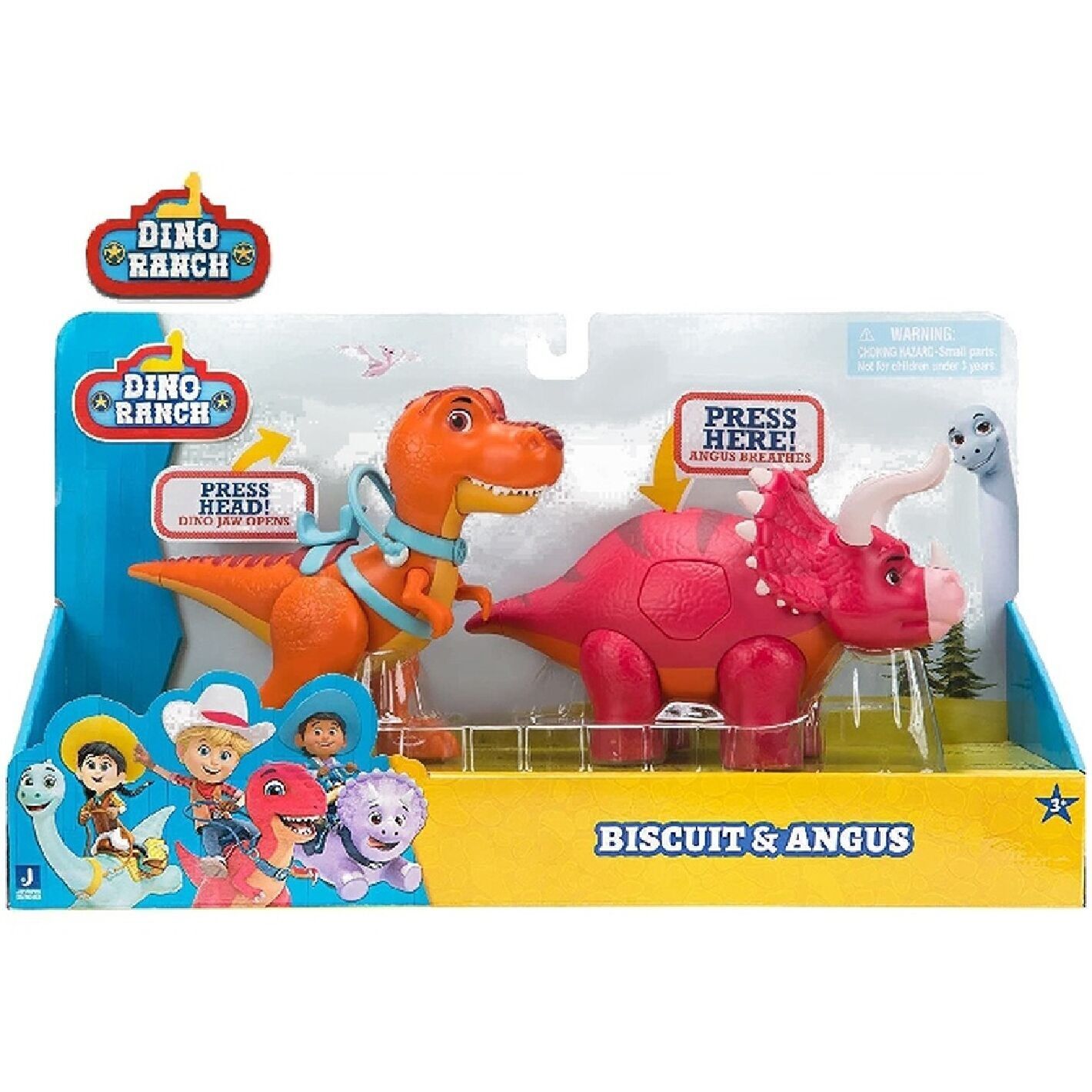Dino Ranch Deluxe Dino Pack Biscotti e Angus