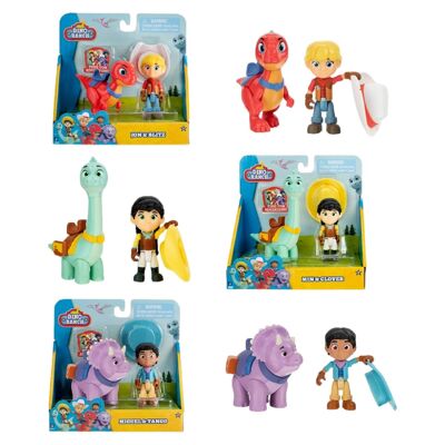 Figuras Dino Ranch Pack Min y Clover