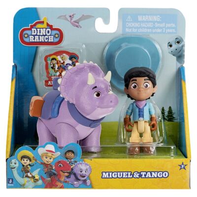 Pack Dino Ranch Figuras Miguel & Tango
