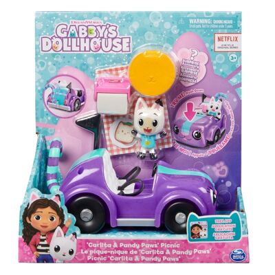 Chabriolette Vehicle + Gabby's Dollhouse Figurine