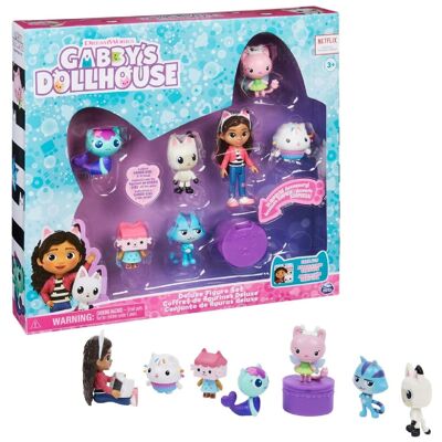 Caja de figuras de lujo de la casa de muñecas de Gabby