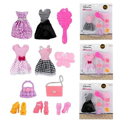 Lauren Doll Clothes & Accessories Set