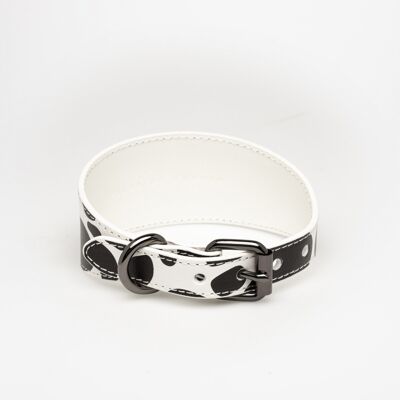 Rindslederhalsband-Medium Wide