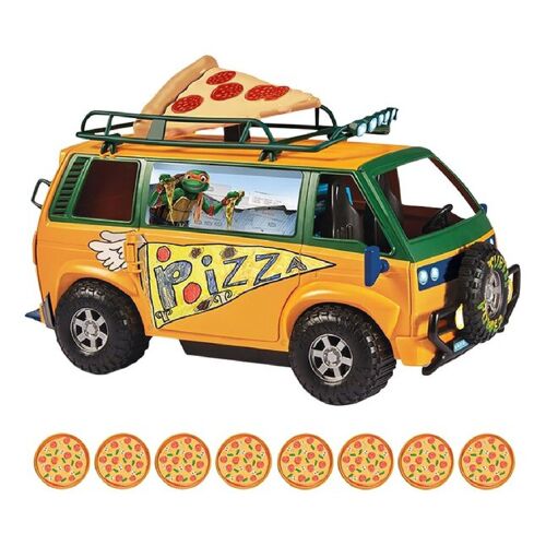 Figurine Tortues Ninja Pizza Van