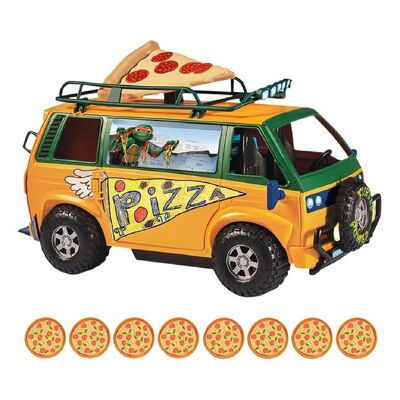 Ninja Turtles Pizza Van Figur