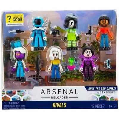 Paquete de figuras Arsenal Reloaded Rivals