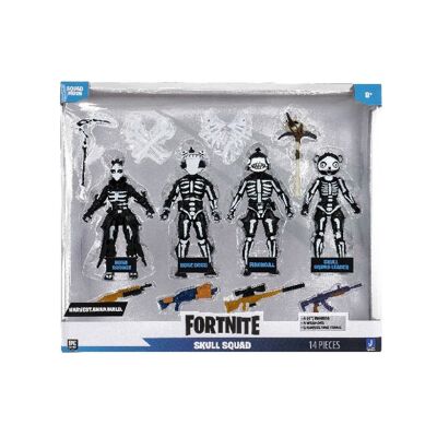 Fortnite 4 Figurines Pack Skull