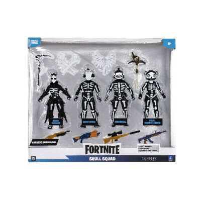 Fortnite 4 Pack Skull Figures