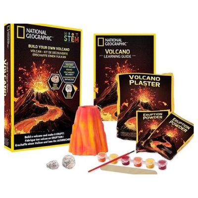 National Geographic - Kit de construction de volcan
