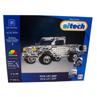 Gioco di costruzione di pick-up/jeep Eitech