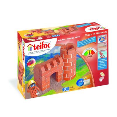 Teifoc Little Castle Construction Game