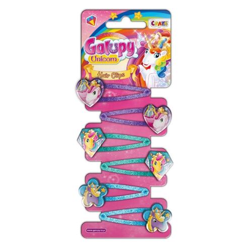 Barrette Cheveux Enfants Galupy Unicorn