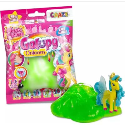 Magic Slime Surprise Bag Galupy Figurine