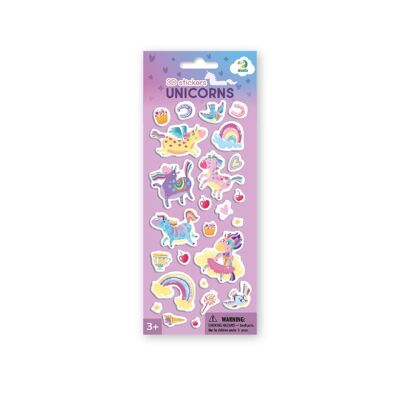 3D Unicorn Stickers