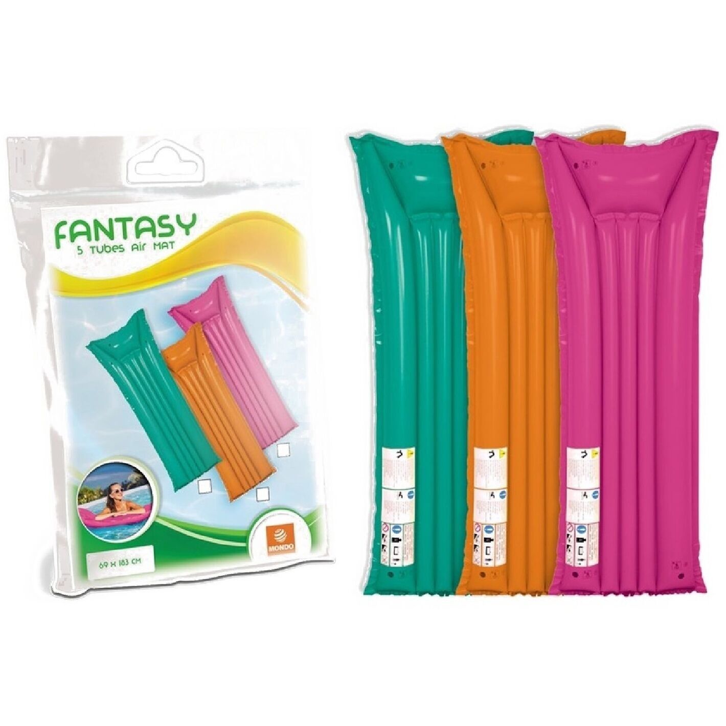 Materasso gonfiabile per piscina 69x183 cm