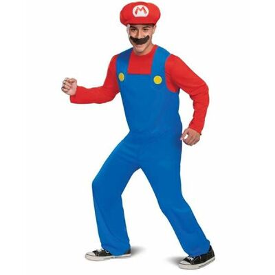Super Mario Kostüm für Erwachsene, Größe M