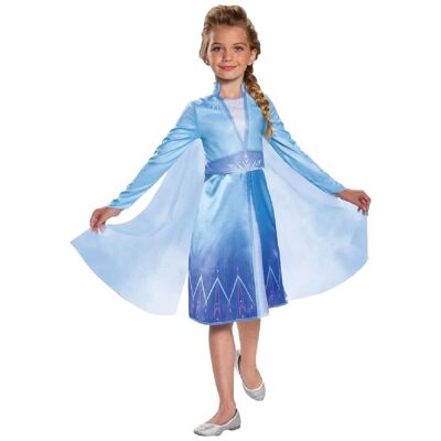 Disfraz infantil Elsa Frozen de Disney 5-6 años