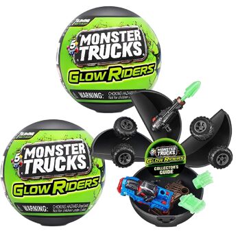 Figurine Surprise Monster Trucks Glow Riders 1