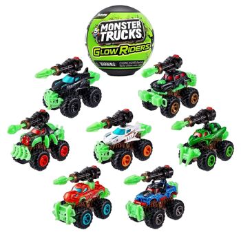 Figurine Surprise Monster Trucks Glow Riders 2