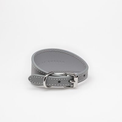Reflex Leather Collar-Small Wide