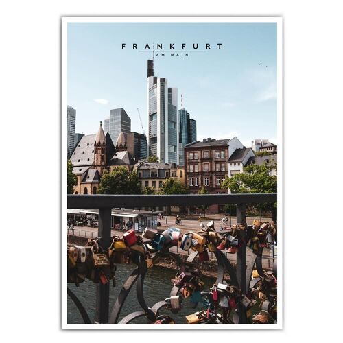 I love Frankfurt Poster - Dekoration