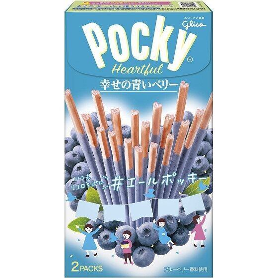 Pocky cuore di mirtilli