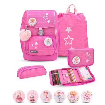 Ensemble de cartable Premium Comfy Plus Candy 5 pièces. 1