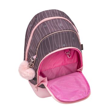 Sac à dos et sac banane Premium Cartable menthe 2pcs. 14