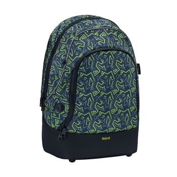 Sac à dos et sac banane Premium Cartable Iguana 2pcs. 10