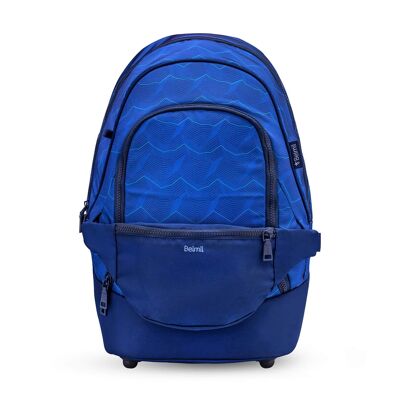 Mochila y riñonera Premium Estate Blue Schoolbag 2uds.