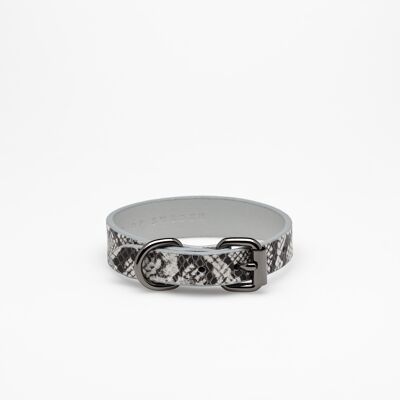 Snake Leather Collar-Small Thin