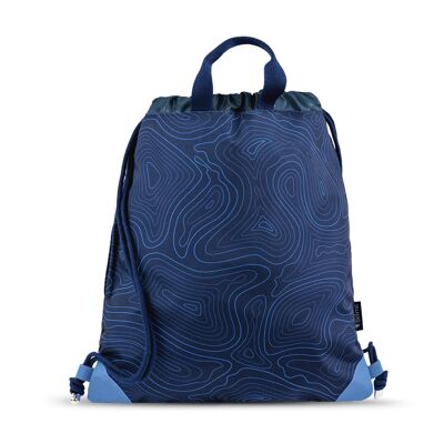 Premium School Gym bag Topographic